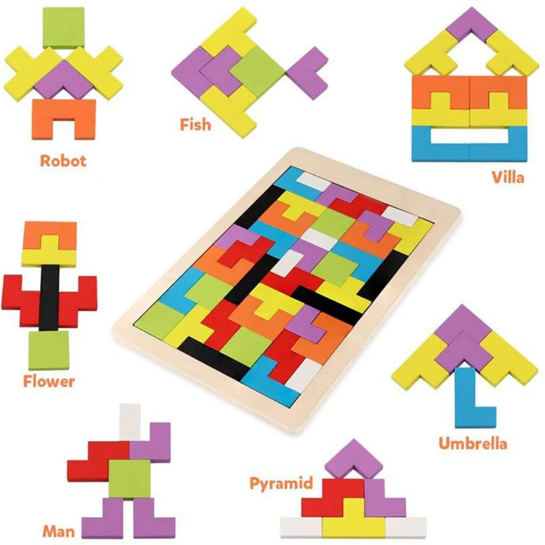 Puzzle TetrisLegno